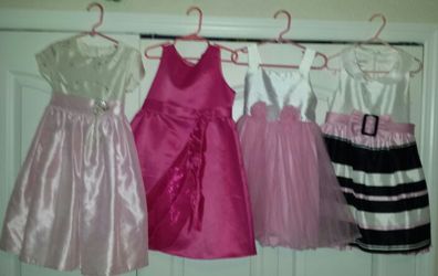 Girls size 5 dresses