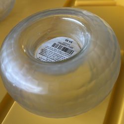 5 Glass Tea Light Holders