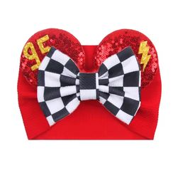 Disney Mouse Ears Baby Head-wrap 5" Bow - Hair Accessories Disney Cars