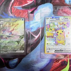 Pokémon Cards Pikachu And Milotic Sir