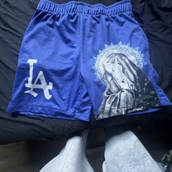 Blue Shorts 