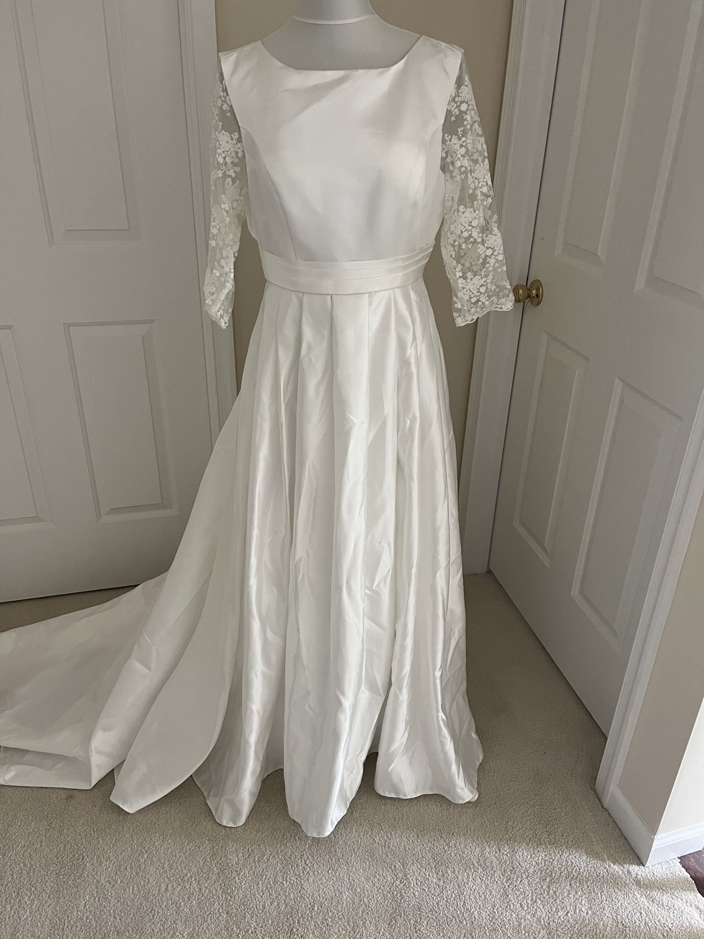 New Satin Wedding Dress