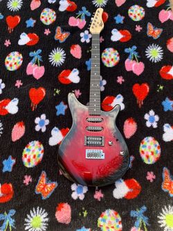 Rogue Electric Guitar Red Burst Finish