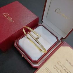 Cartier Juste un Clou Pave Bracelet