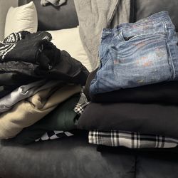 Men’s bundle of jackets shorts