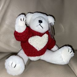 Ty Attic Treasures-Nicholas The Teddy Bear Moveable Limbs and Head Protected Tag 8”
