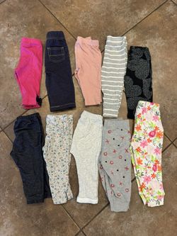Baby Girl Pants Bundle 