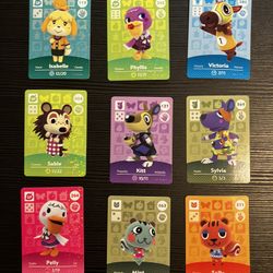 Animal Crossing Amiibo Cards