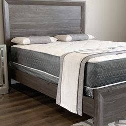 King Bed Plus King Plush Mattress (Free Delivery )