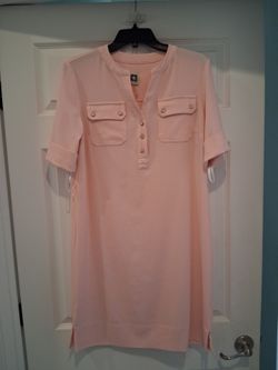 Anne Klein pink dress  size M