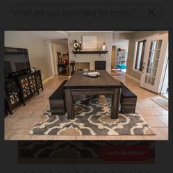 Atomic 7' Hampton 3-in-1 Combination Table Pool Table Ping Pong Table Dining 