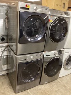 Kenmore Steam Washer And Dryer Gas Set 