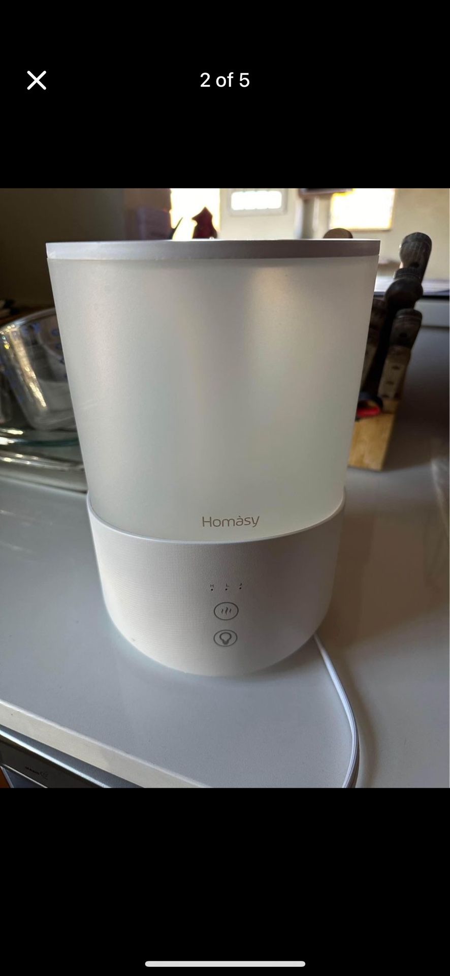 2.5 Liter optional color changing Humidifier & oil diffuser
