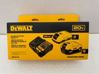 Dewalt 20V XR 4ah 5ah Battery & Charger Kit New