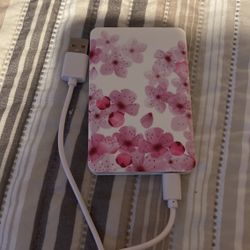 Flower Portable Charger