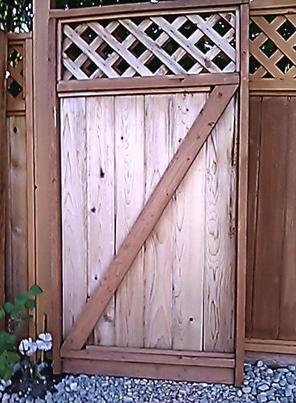 6x8 fence panel and 3x6 gate cedar for Sale in Renton, WA 
