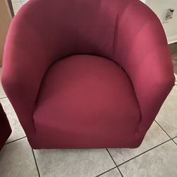 2 Round Couches 