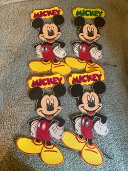 Mickie Mouse figuras de foamie