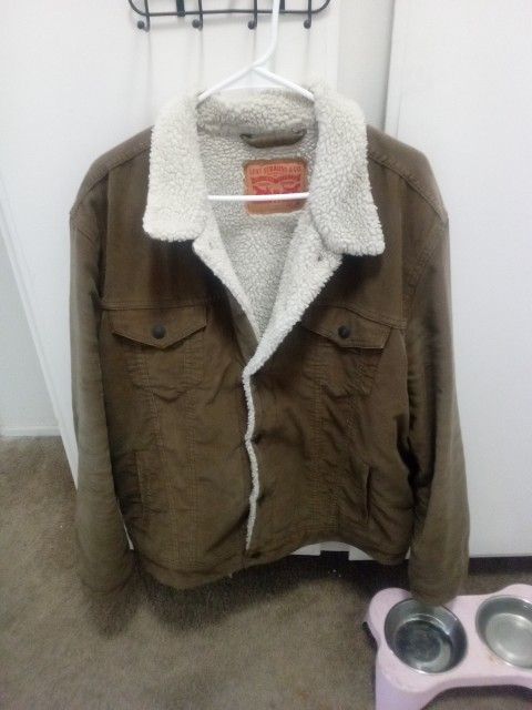 $25, Levi's Mens Jacket Brown Size XL