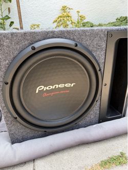 Pioneer Champion Series 12 inch Subwoofer with Ported Box