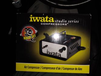 Brand New• IS35M Iwata Studio Ninja Jet Air Compressor

