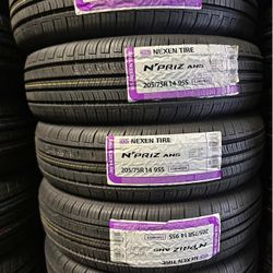 205/75/14 nexen 4 Llantas Nuevas Instaladas Y Balanceadas 