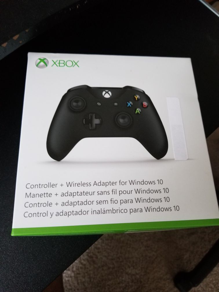 Xbox controller with Wireless adapter