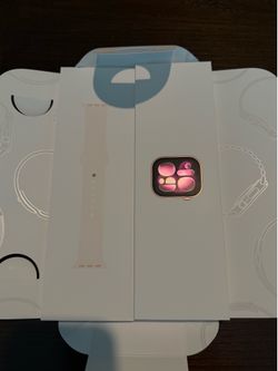 Apple Watch Series 11 [GPS + Cellular 46mm] Smartwatch with Rose Gold Aluminum Case w Light Blush Sport Band - M/L NEW
