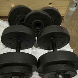 Full Set Dumbbell Weights 