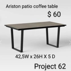 Brand New Project 62  Ariston Coffee Table 