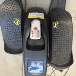ANCHEER Under Desk Elliptical Machine - Quiet Pedal Exerciser for Seniors, Office & Home, Low-Impact Seated Leg Workout Equipment, Smart LCD Display, 