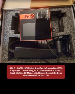 S.M.S.L SA300 HiFi Digital Amplifier &KYtx