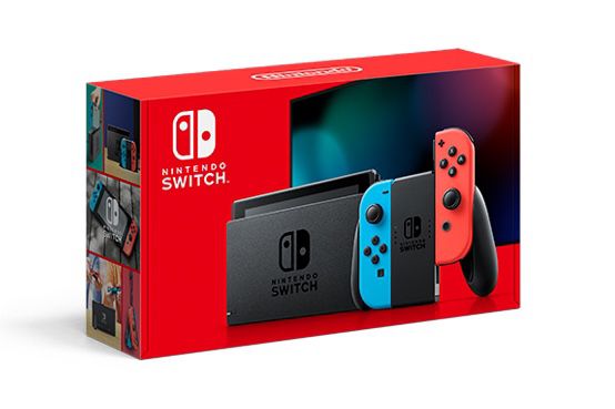 Nintendo - Switch 32GB Console - Neon Red/Neon Blue Joy-Cons