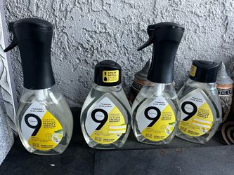 9 Elements Foaming Dish Spray Lemon Scent 4-Pack