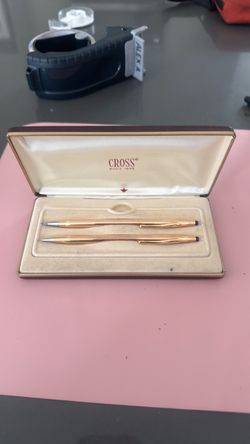 Cross - 14k GOLD FILLED pen/pencil set