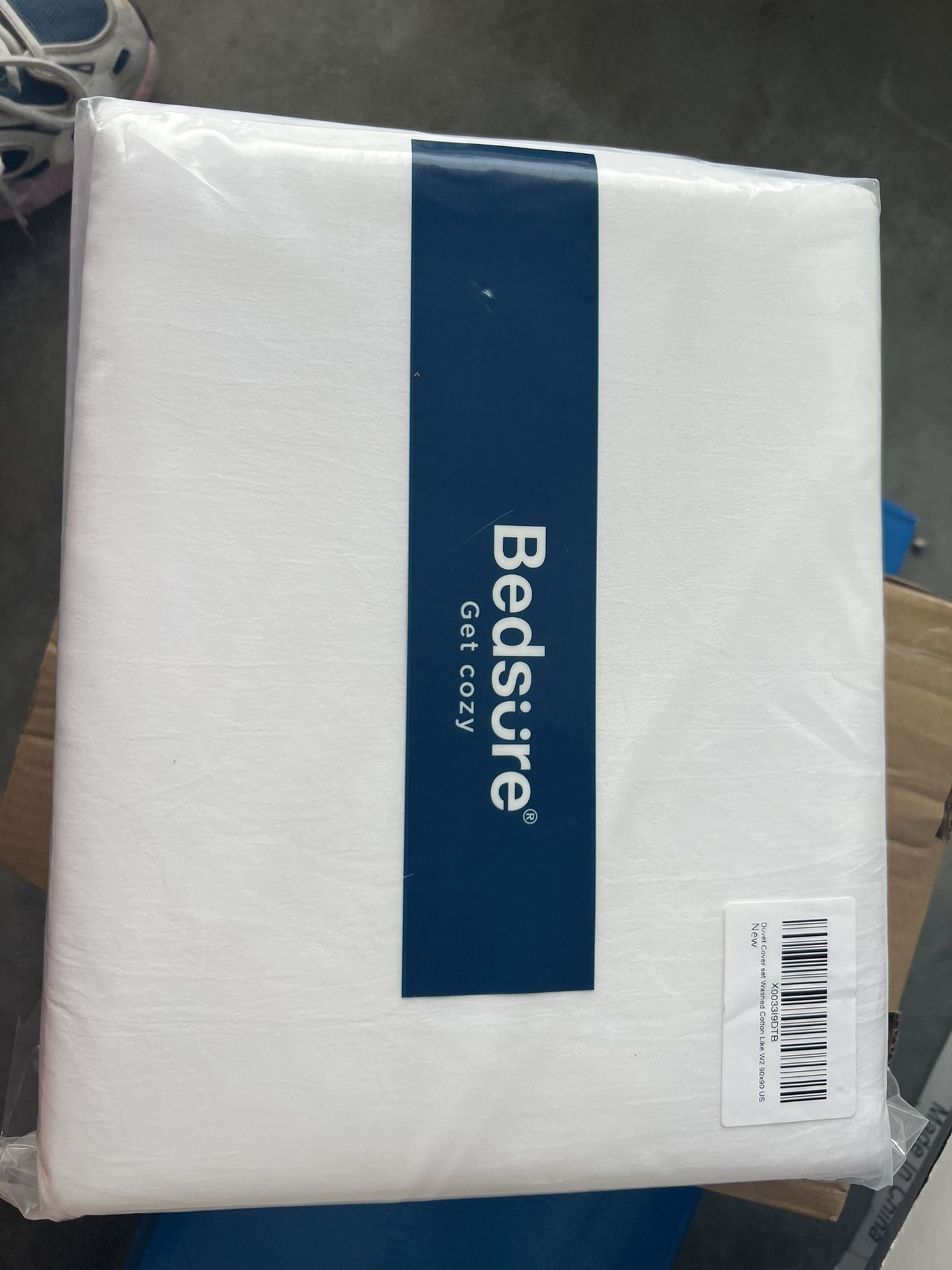 Brand New White Duvet Cover Set