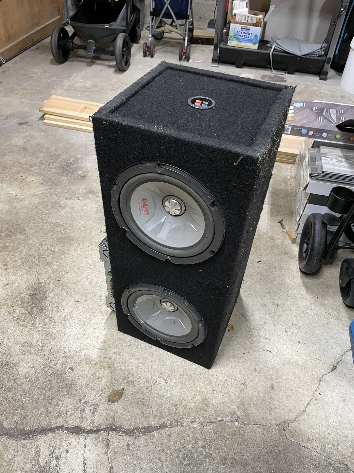 10” Subwoofer And 600w DHD Amp