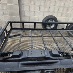 2017 Jeep Jk Front And Rear Bumper With All Hardware And Hitch