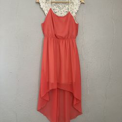 Small, Summer Dress, Peach Color