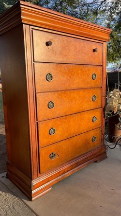 Beatiful tall Burlington cherry chest