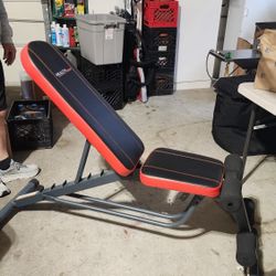 Weight Bench, Adjustable 