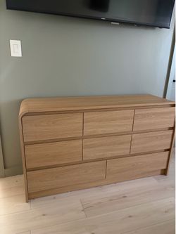 Brand new natural oak dresser