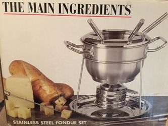 Stainless Steel Fondue Set