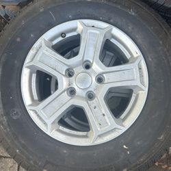 5 New Tires And Rims