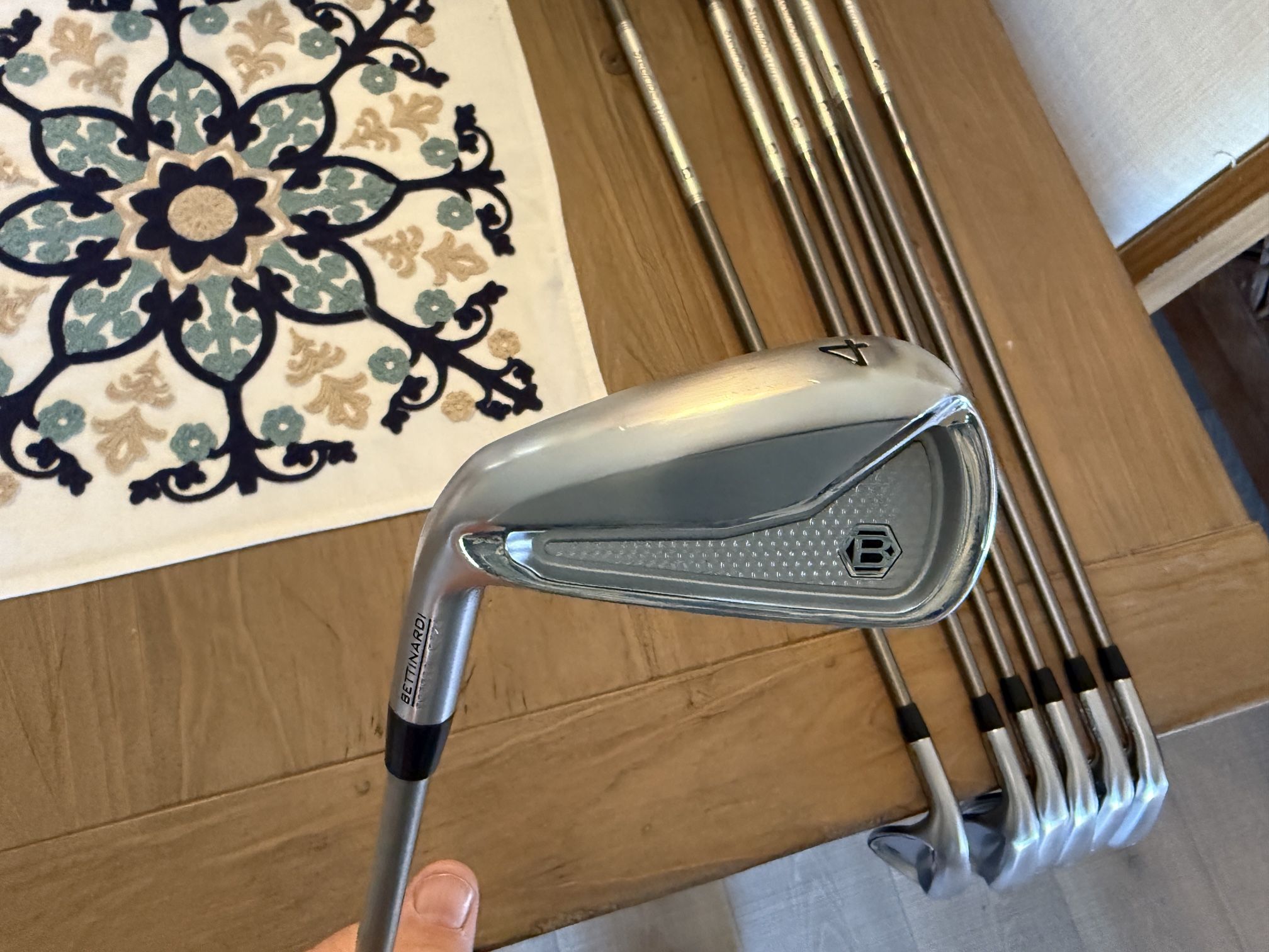 Bettinardi CB24 Left Handed Iron Set (4-PW) Steelfiber Stiff Flex