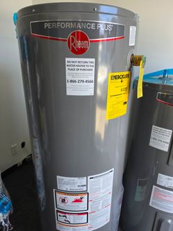New Water heater