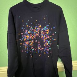 Disney Parks Disneyland Spirit Jersey Adult XS Purple Castle Dots Glitter