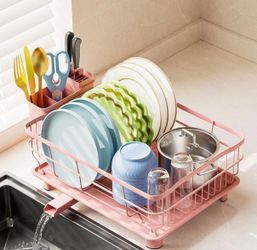 AIDERLY Iron Dish Drying Rack
