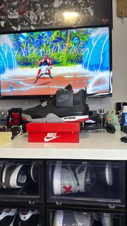 Nike Air Jordan 4 Bred Reimagined Sneakers