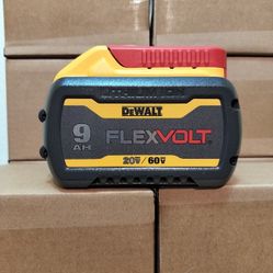 DeWalt Flexvolt 9.0ah  Battery.$140...each One...firm On Price... Brand New... Pickup Only....
